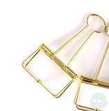 Drawing Boards- Clips - 59mm wide Wire Bulldog Clip PACK OF 4