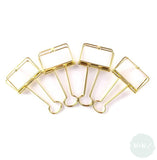 Drawing Boards- Clips - 59mm wide Wire Bulldog Clip PACK OF 4