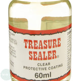 Gilding- LIQUID LEAF - 60ml bottle - TREASURE SEALER - Clear Protective Coating.
