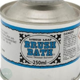 Gilding- LIQUID LEAF 250ml bottle - BRUSH BATH Thinner & Solvent