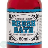 Gilding- LIQUID LEAF 60ml bottle - BRUSH BATH - Thinner & Cleaner