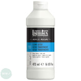 SURFACE PREPARATION – Gesso Primer – LIQUITEX Professional  - CLEAR - 473ml