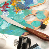 LK-1	Painting / Palette Knife, LANGNICKEL Stainless Steel Blade