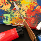 LP-19	Painting / Palette Knife, LANGNICKEL Stainless Steel Blade