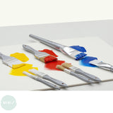 BRUSH SET - Acrylic - LIQUITEX Basics - HOG SPALTER BRUSHES - 3 Assorted Pack