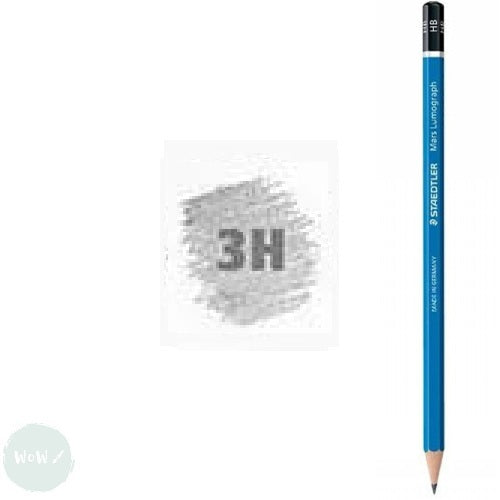 GRAPHITE PENCIL - Staedtler - LUMOGRAPH 100  - 3H