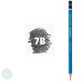 GRAPHITE PENCIL - Staedtler - LUMOGRAPH 100  - 7B