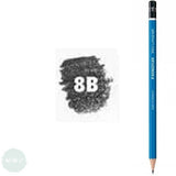GRAPHITE PENCIL - Staedtler - LUMOGRAPH 100  - 8B