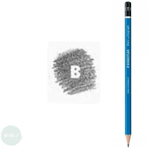 GRAPHITE PENCIL - Staedtler - LUMOGRAPH 100  - B
