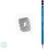 GRAPHITE PENCIL - Staedtler - LUMOGRAPH 100  - F