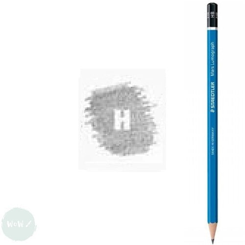 GRAPHITE PENCIL - Staedtler - LUMOGRAPH 100  - H