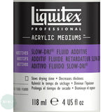 Acrylic Mediums - LIQUITEX Professional - SLOW DRI FLUID RETARDER  - 118ml