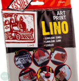 BLOCK / LINO PRINTING - CARVING BLOCK - TRADITIONAL LINO - Essdee Art Print - 152 x 101 x 3.2mm (6 x4") Pack of 2