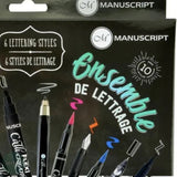 Calligraphy Fountain Pen Set - MANUSCRIPT Lettering Kit