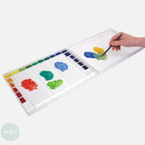 Plastic Palette-  Masterson AQUA PRO - Watercolour Palette with lid