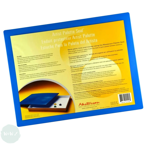 Palette Blanche Masterson Palette Artist Seal 40.6x30.5cm - Blanc - Pour Conservation Peinture Art Loisirs Créatifs Palette Blanche Masterson Palette Artist Seal 40.6x30.5cm - Blanc - Pour Conservation Peinture Art Loisirs Créatifs