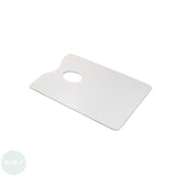 Wooden palette- WHITE MELAMINE FACED - OBLONG - 190 x 290mm