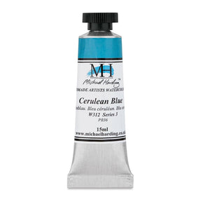 ARTISTS WATERCOLOUR TUBE- 15ml - MICHAEL HARDING - 	Cerulean Blue