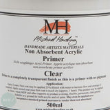 SURFACE PREPARATION – Primer - Michael Harding - Non Absorbent – CLEAR  – 500ml