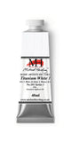 Michael Harding Handmade Oil 40ml tube-	Titanium White No. 1 (Safflower) 40ml (series 1)