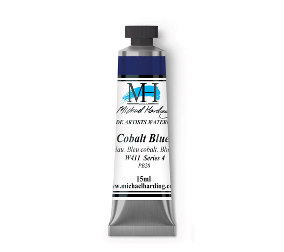 ARTISTS WATERCOLOUR TUBE- 15ml - MICHAEL HARDING - 	Cobalt Blue