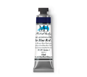 ARTISTS WATERCOLOUR TUBE- 15ml - MICHAEL HARDING - 	Phthalo Blue Red Shade