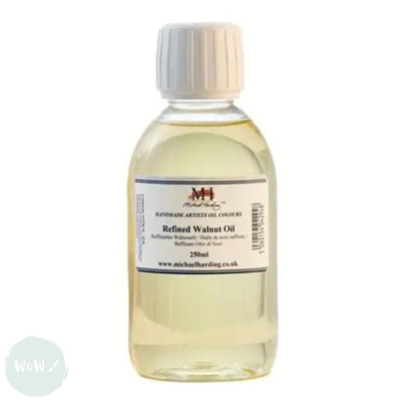 Oil Painting Oils - Artists Refined WALNUT Oil - Michael Harding - 250ml