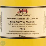 Oil Painting Medium- Michael Harding  - PM3 RESIN OIL WAX MEDIUM - 250ml