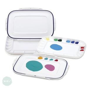 Plastic Palette - Mijello - ARTELIER Air Tight Peel-off  - 28 Well