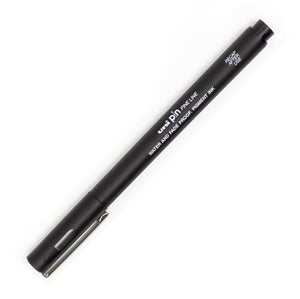 Uniball - Uni-PIN - Fine line Pigment Pen - BLACK – CHISEL 2 mm