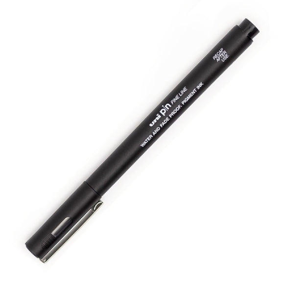 Uniball - Uni-PIN - Fine line Pigment Pen - BLACK – CHISEL 2 mm