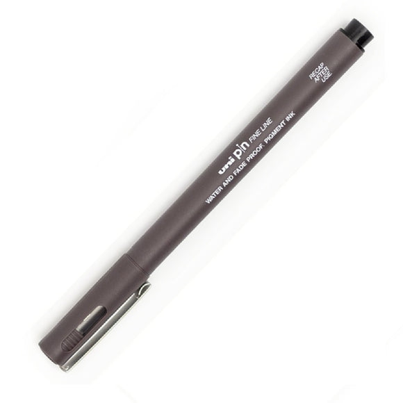 Uniball - Uni PIN - Fine line Pigment Pen - DARK GREY – mm 0.1