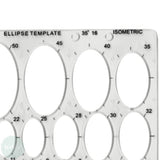 DRAWING ACCESSORY- Stencil Ellispe