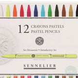 Pastel Pencil Sets - SENNELIER – 12 Introductory Set - FULL LENGTH
