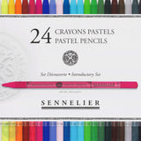 Pastel Pencil Sets - SENNELIER – Introductory Set - FULL LENGTH - 24 assorted
