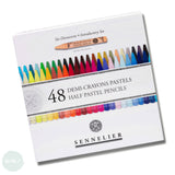 Pastel Pencil Sets - SENNELIER – Introductory Set - HALF LENGTH - 48 assorted