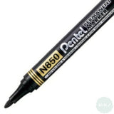 Permanent Marker- PENTEL - N850 - Bullet tip - BLACK