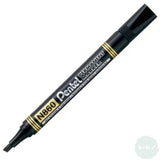 Permanent Marker- PENTEL - N860 - Chisel tip - BLACK