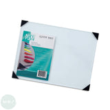 Tempered GLASS PALETTE - New Wave - POSH -  9 x 12" (23 x 30 cm) - CLEAR