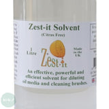Oil Painting Solvents- ZEST-IT - Solvent - CITRUS FREE - 1 Litre (1000ml)