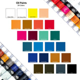 Acrylic Paint Set- ESSENTIALS - 24 x 12ml Assorted tubes
