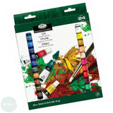 Oil Paint Set- ESSENTIALS - 24 x 12ml Assorted tubes