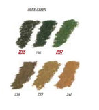 ARTISTS Soft Pastels - Sennelier - PASTEL L'ECU - SINGLE -	237	-	Olive Green 237