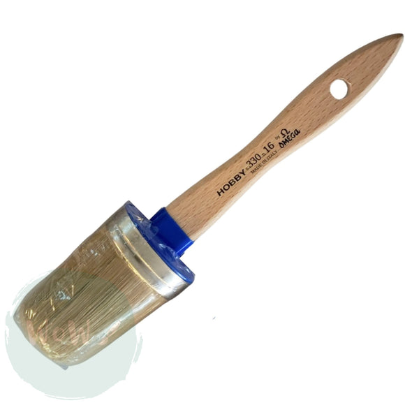 Omega Series 330 Pure Bristle Oval Brush Size - 16