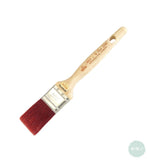 Omega-Series 461 'Red Silk' Polyester Flat Brushes - 30mm