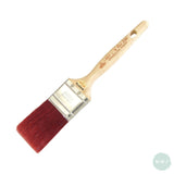 Omega-Series 461 'Red Silk' Polyester Flat Brushes - 50mm