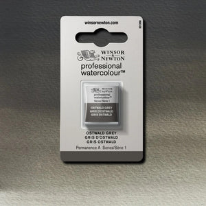 Watercolour Half Pan - Winsor & Newton Professional -  Ostwald Grey