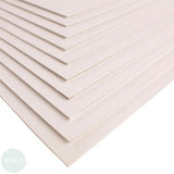 Mixed Media Surface - All-Media double sided ARTBOARD - 1.2mm thick - A2 - 10 SHEETS