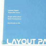 Layout Pad, 80 sheets, 50gsm layout paper A2 by Seawhite
