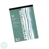 WATERCOLOUR PAPER PAD - SEAWHITE - 350gsm - NOT Surface - A4